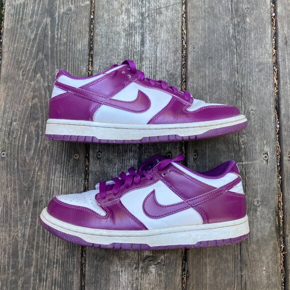 2024 Nike Dunk Low Viotech White Purple Size 6.5 - Picture 4 of 9